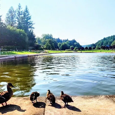 Caloroczny Nad Zalewem U Podnoza Gor Stolowych