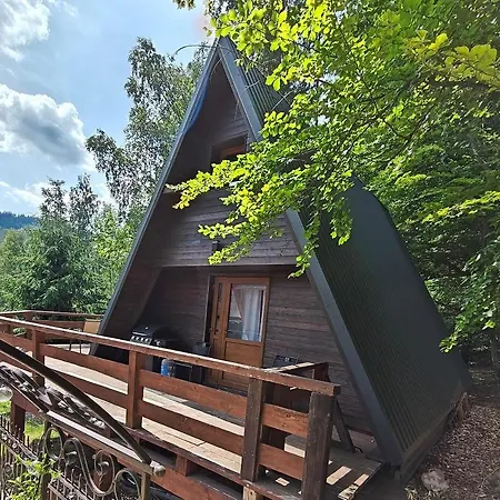 Caloroczny Nad Zalewem U Podnoza Gor Stolowych Σπίτι διακοπών *